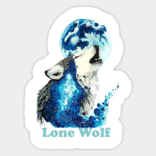 Lone Wolf Sticker